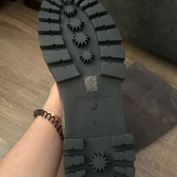 Stuart Weitzman Knee High Gray Boots - Picture 7 of 8